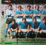 Μεγάλη αφίσα Mondiali '82 - Italia σαν καινούργιο