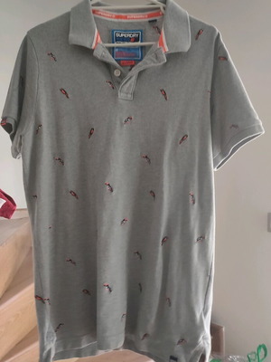 Ανδρικό μπλουζάκι polo Superdry XL