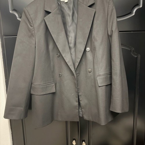 Zara oversized black blazer like new, size L-XL