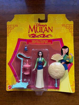 Maiden Mulan Disney Mattel figure 1998 new sealed