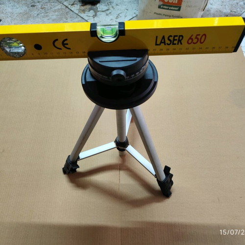 Lasey tool kit new with level and rotating drill head