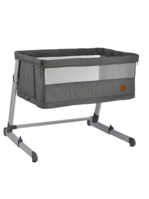 Bebe Stars Λίκνο-Πάρκο Side To Side Plus 2in1 Grey σαν καινούργιο με στρώμα