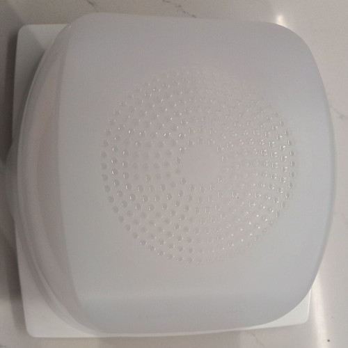 Smart Tupperware cheese container, new, white