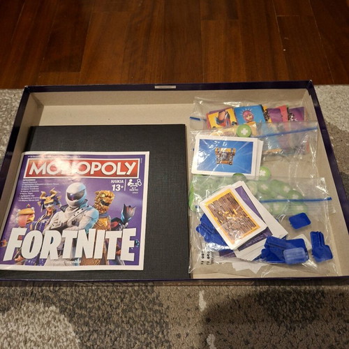 Monopoly Fortnite board game like new