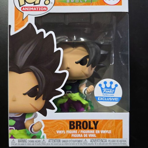 Funko Pop Broly #1867 Funkoshop Exclusive like new