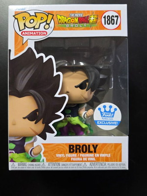 Funko Pop Broly #1867 Funkoshop Exclusive σαν καινούργιο