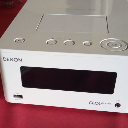 Denon DRA-N5 CEOL Piccolo network stereo amplifier used with remote