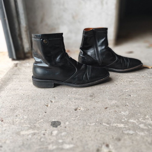 Guy Laroche boots used, black, size 46, with zipper
