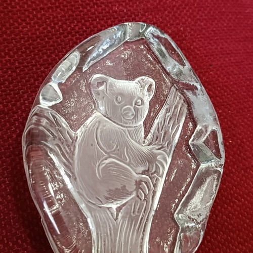 Vintage glass koala decoration from Australia, like new