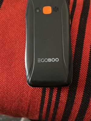 Egoboo EBT102 μεταχειρισμένο κινητό τηλέφωνο, μαύρο, ιδανικό για ηλικιωμένους