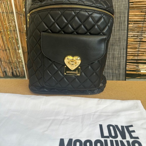 Love Moschino backpack used, black