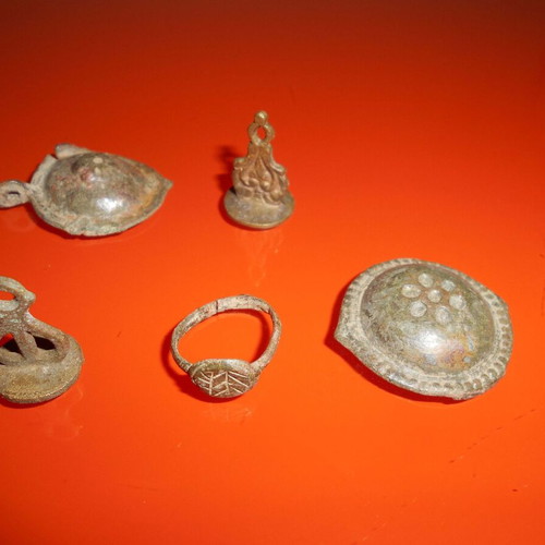 Ottoman items used, set of 5 pieces