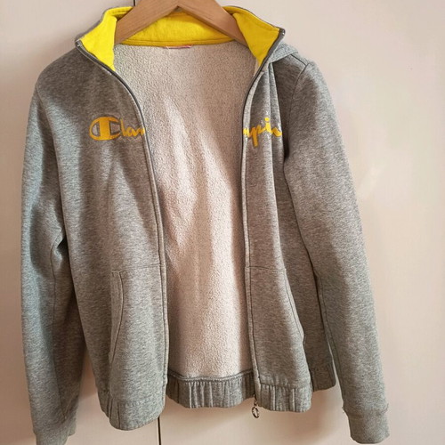 Champion gray jacket Small like new