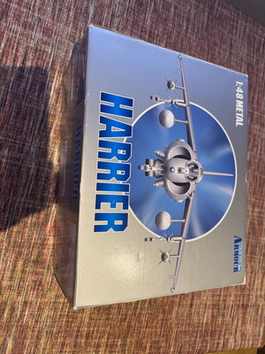 Collectible Harrier fighter aircraft model 1:48 Armour Collection new