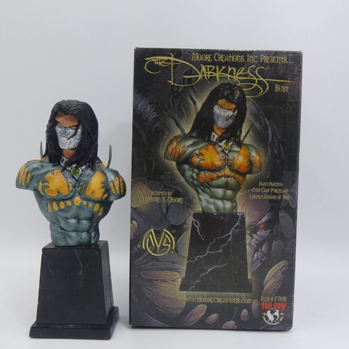 The Darkness Bust used, Moore Creations Limited Edition 608/3000, 15 cm