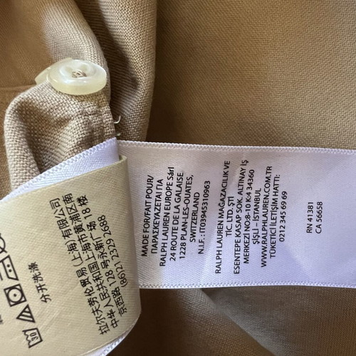 Ralph Lauren men's shirt size M beige