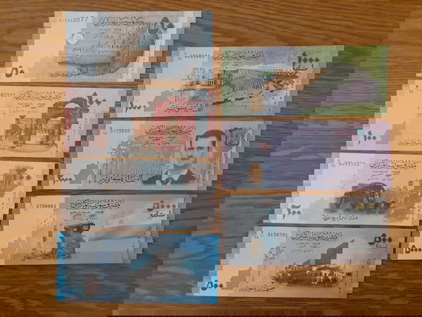 ΣΥΡΙΑ SET 7 ΧΑΡΤ/ΤΑ 50, 100, 200, 500, 1.000, 2.000 5.000 SYRIAN POUNDS (2009-2021) P # 112-115 UNC