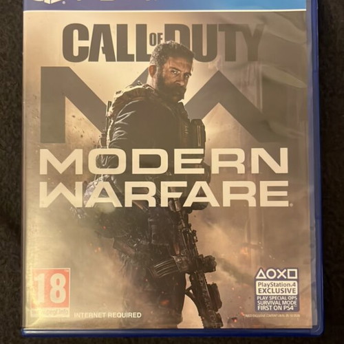 Call of Duty Modern Warfare PS4 game new