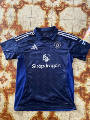 Adidas Manchester United ποδοσφαιρική φανέλα replica σε μπλε
