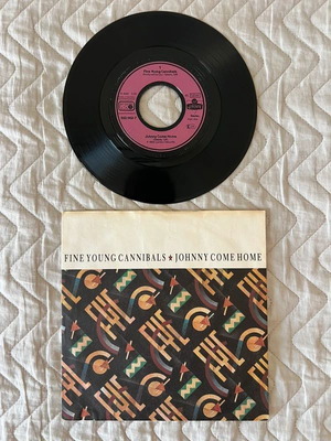 Fine Young Cannibals Johnny Come Home Good Times And Bad 7" 45rpm vinyl like new