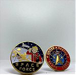  Space force fallout αναμνηστικό νόμισμα