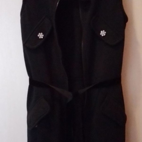 Zic Zac sleeveless dress-vest like new, black cotton