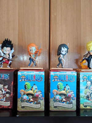 One Piece колекционерски фигури като нови, комплект от 6