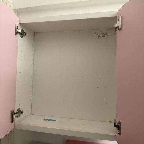 Children's pink cabinet, 60x64x23 cm