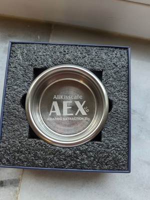 Alikisscafe AEX precision espresso basket 58mm 20g like new