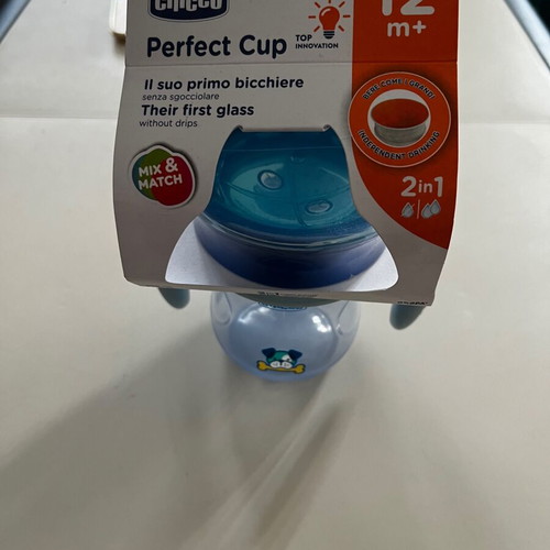 Εκπαιδευτικό ποτηράκι Chicco Perfect cup 12+ καινούργιο αχρησιμοποίητο