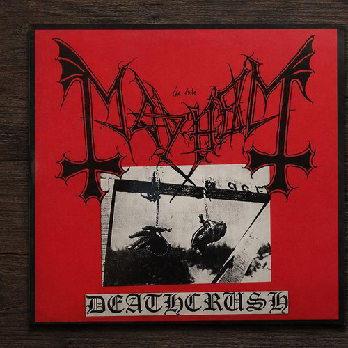 Mayhem Deathcrush 1993 vinyl 12" mini-album