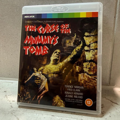 The Curse of the Mummys Tomb Blu-ray like new with English subtitles