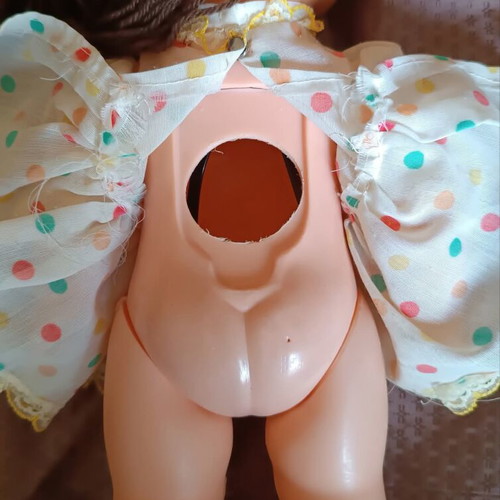 Poupo doll used