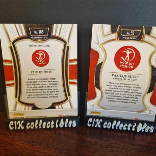 Panini Euroleague Select Hapoel Micic pack of 4 cards new