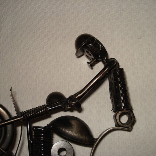 Metal decorative item used