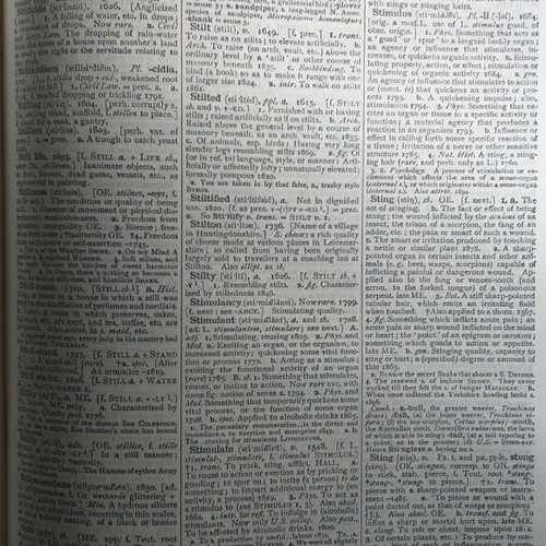 The Oxford Universal Dictionary Illustrated set of 2 volumes like new