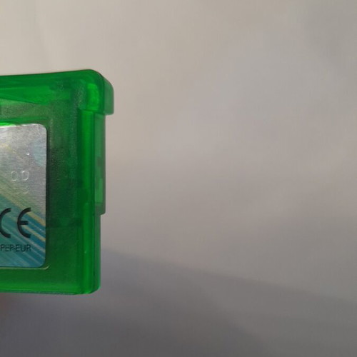 Pokemon Emerald GBA game cartridge