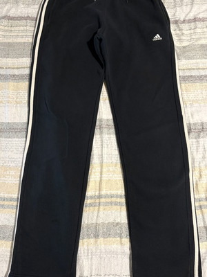 Adidas tracksuit pants XL used, black, straight fit