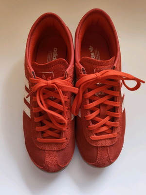 Adidas Sneakers Italia 70s Καινούργια, δερμάτινα, κόκκινα, μέγεθος 36 2/3