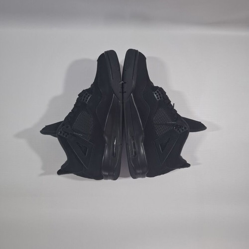 Jordan 4 Black Cat boots, size 43
