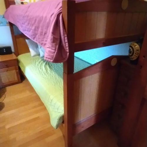 Children's/Teen bedroom set Vasileiadis made of solid wood like new