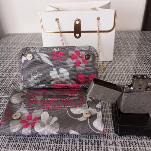 Tobacco Pouch and Lighter Set New with Luxury Gift Bag