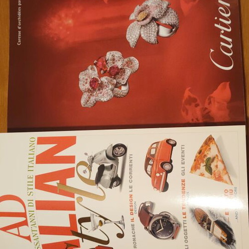 AD Italian Style magazine used, November 2005 issue