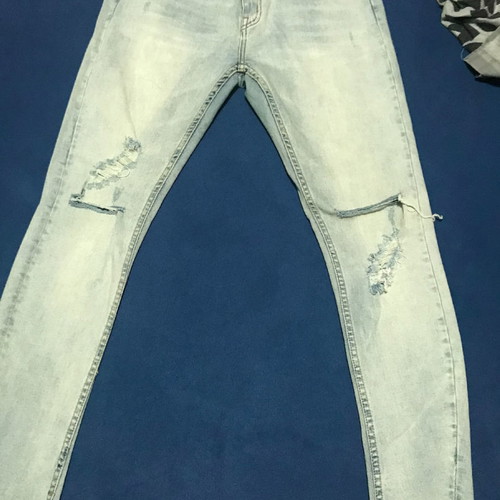 One Teaspoon jeans used with frayed edges, high waist size 28-30