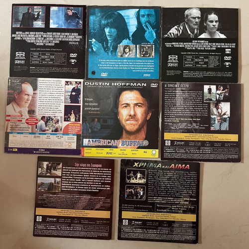 8-Disc Action and Adventure DVD Set with Subtitles