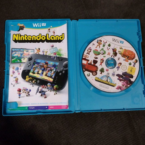 Nintendo Land game for Wii U console like new, original packaging