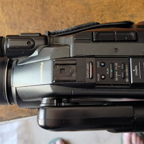 Panasonic video camera with charger, no battery, made in Japan