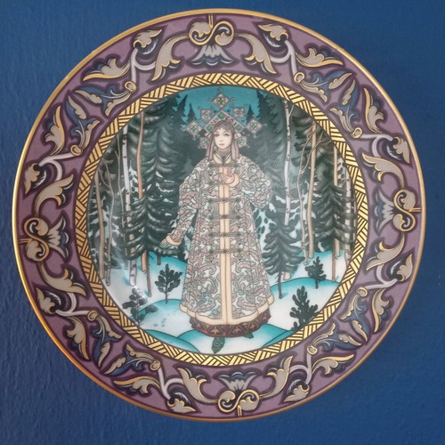 Villeroy&Boch limited edition plate like new, vintage 1980s