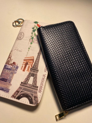 Wallets used, sold together, excellent condition