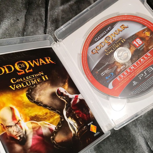God of War Collection Volume II PS3 game like new with manual